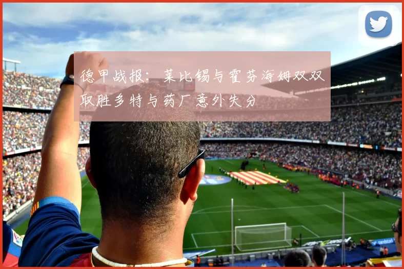 德甲战报:莱比锡与霍芬海姆双双取胜多特与药厂意外失分