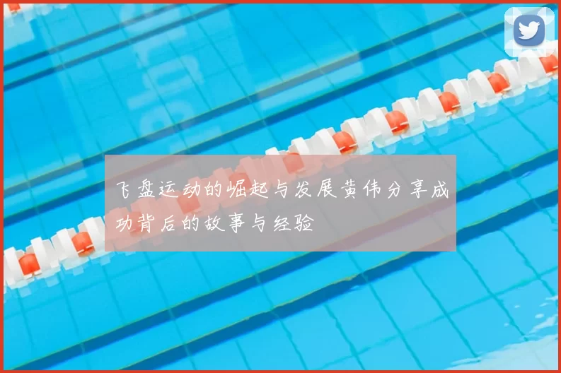 飞盘运动的崛起与发展黄伟分享成功背后的故事与经验