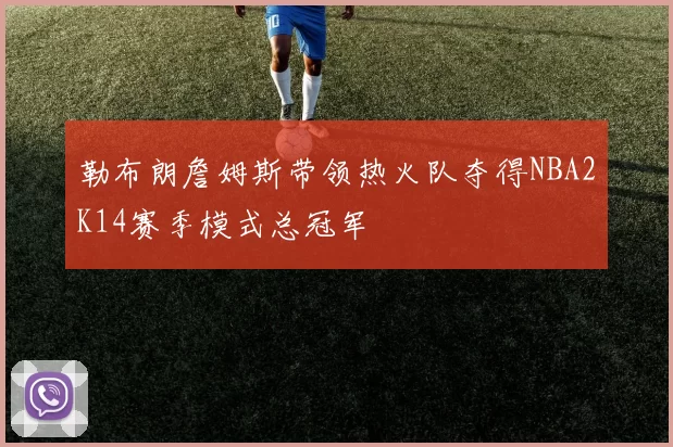 勒布朗詹姆斯带领热火队夺得NBA2K14赛季模式总冠军