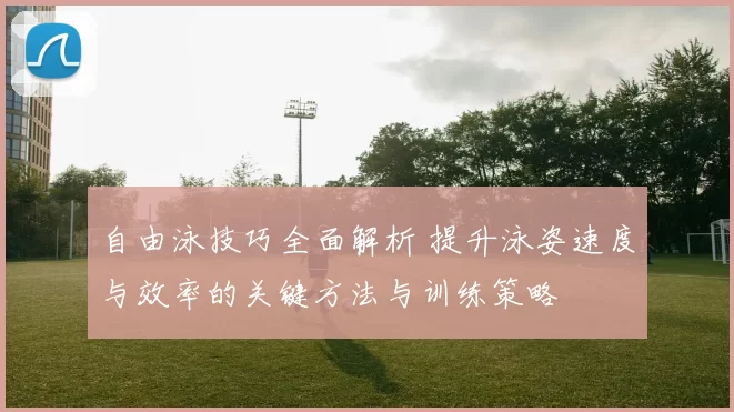 自由泳技巧全面解析 提升泳姿速度与效率的关键方法与训练策略